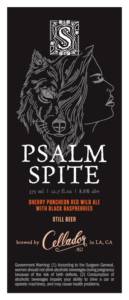 Psalm Spite - 375 label